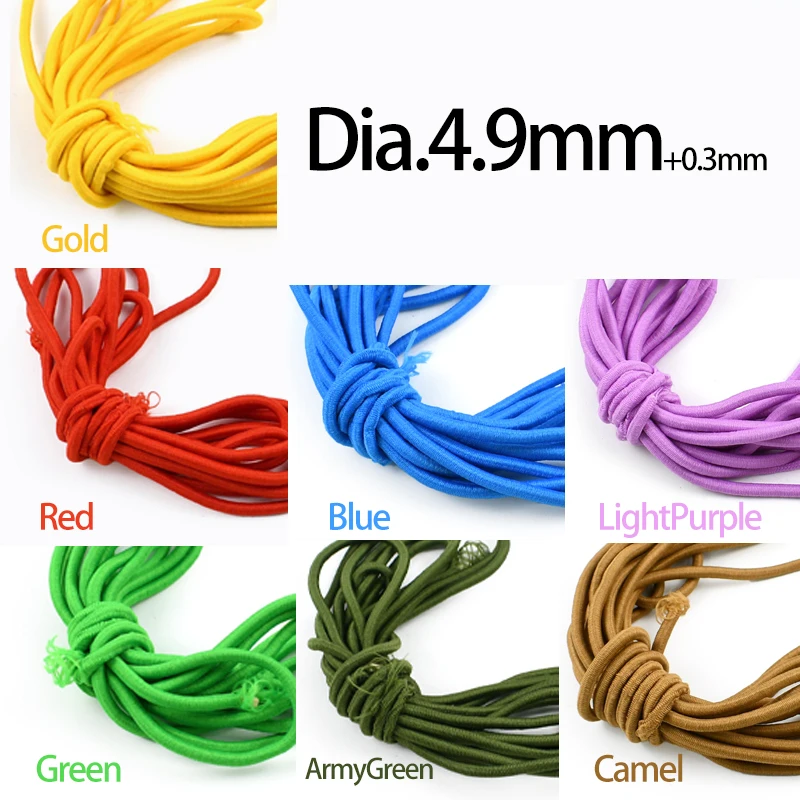 5/10/20Meters 5mm Elastics Rope HairBand Rubber Bands Garment Pants Belt Elastic Band Shoelaces Stretch Tape Sewing Accessories
5/10/20Meters 5mm Elastics Rope HairBand Rubber Bands Garment Pants Belt Elastic Band Shoelaces Stretch Tape Sewing Accessories