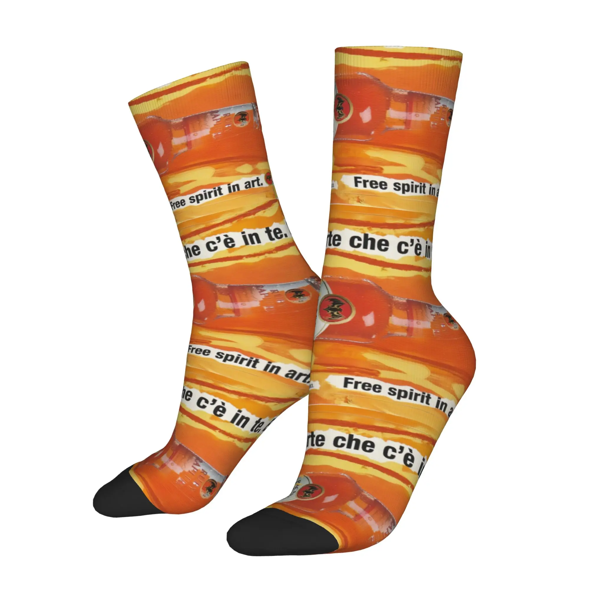 Funny Sock bBacardi bBacardi Free Spirit in Art Italian Ad Vintage Seamless Pattern Printed Men Socks Novelty Men's Socks
Funny Sock bBacardi bBacardi Free Spirit in Art Italian Ad Vintage Seamless Pattern Printed Men Socks Novelty Men's Socks