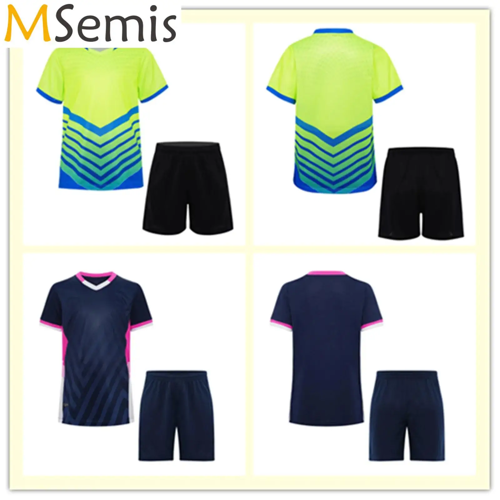 Kids Boys Soccer Jersey Tracksuit Sports Sportswear Match Set T-shirt with Pockets Shorts Football Basketball Badminton Uniform
Kids Boys Soccer Jersey Tracksuit Sports Sportswear Match Set T-shirt with Pockets Shorts Football Basketball Badminton Uniform