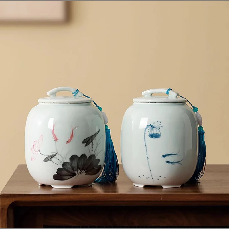 Креативный керамический чайник с лотосом, герметичный многофункциональный контейнер для еды, влагостойкий контейнер для хранения конфет, орехов, кофейных зерен, порошка
Креативный керамический чайник с лотосом, герметичный многофункциональный контейнер для еды, влагостойкий контейнер для хранения конфет, орехов, кофейных зерен, порошка