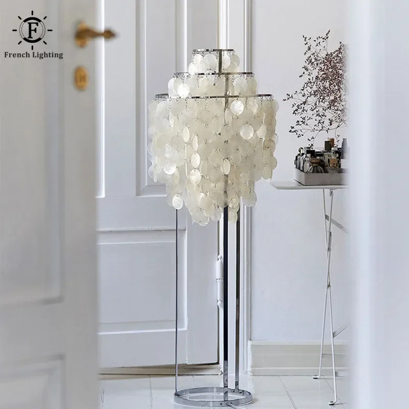 Design Shell Floor Lamp LED White Wind Chimes Standing Light for Bedroom Living Room INS Creative Shell Night Light
Design Shell Floor Lamp LED White Wind Chimes Standing Light for Bedroom Living Room INS Creative Shell Night Light