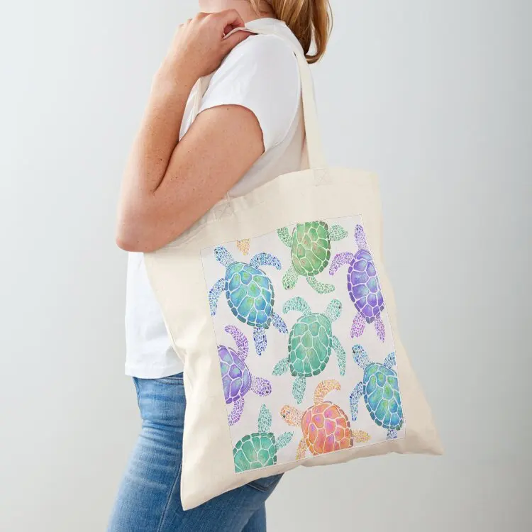 Turtle pattern (colour) Tote Bag reusable shopping bags Women's handbag Canvas bag for women
Turtle pattern (colour) Tote Bag reusable shopping bags Women's handbag Canvas bag for women
