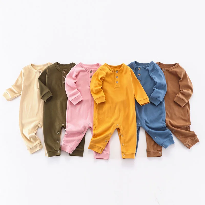 Baby Growings Spring Autumn Winter Clothes Girls Sleepers Boys Rompers Jumpsuit Jumpers One-Pieces INS Grows Solid Colors Roupa
Baby Growings Spring Autumn Winter Clothes Girls Sleepers Boys Rompers Jumpsuit Jumpers One-Pieces INS Grows Solid Colors Roupa