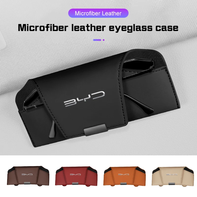 Leather Car Visor Glasses Case For BYD Song Plus Sealion 6 Seal U Tang L Dmi EV F3 I3 S7 G3 M6 L3 Seagull Sunglasses Holder Box
Leather Car Visor Glasses Case For BYD Song Plus Sealion 6 Seal U Tang L Dmi EV F3 I3 S7 G3 M6 L3 Seagull Sunglasses Holder Box