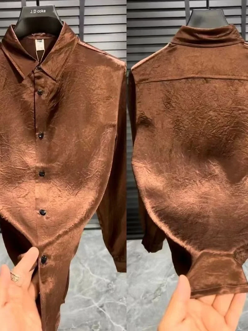 Spring Summer New High-End Men's Long Sleeve Shirt Clean Version Luxury Fashion Business European Style Polyester Fiber Breat...
Spring Summer New High-End Men's Long Sleeve Shirt Clean Version Luxury Fashion Business European Style Polyester Fiber Breat...