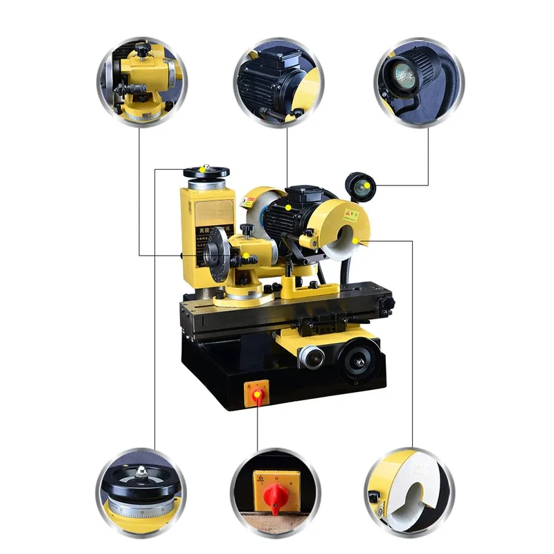 HotMR-600F Universal Tool Cutter Grinder Drill Bit Sharpener And End Mill Grinding
HotMR-600F Universal Tool Cutter Grinder Drill Bit Sharpener And End Mill Grinding