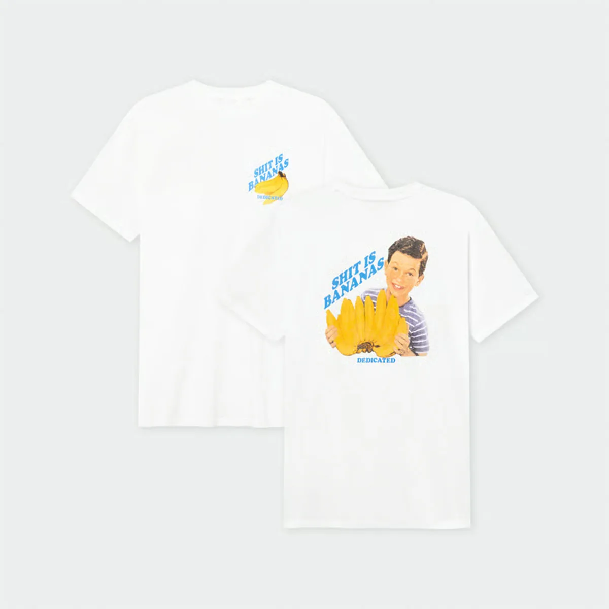 Summer 2025 New style Minimalist style Shit is bananas slogan T-shirt Man Women Sport Casual Breathable Cotton Fashion Clothes
Summer 2025 New style Minimalist style Shit is bananas slogan T-shirt Man Women Sport Casual Breathable Cotton Fashion Clothes