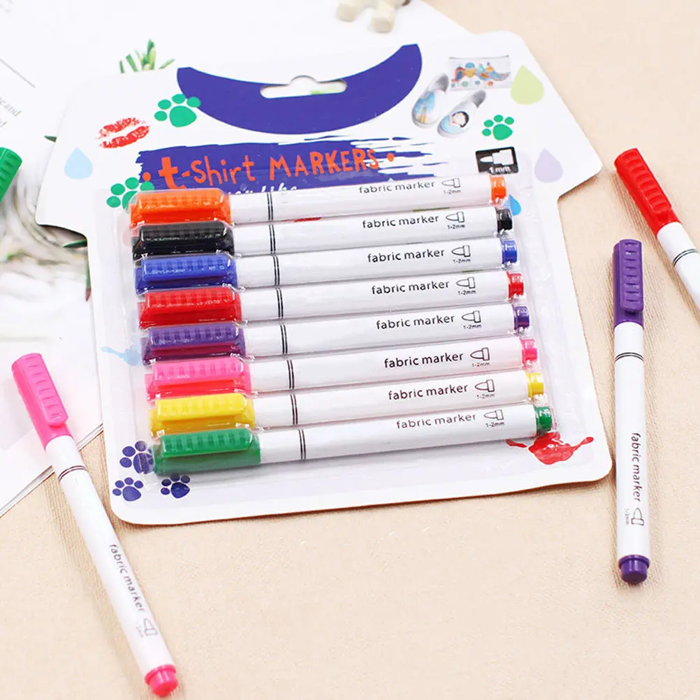 Набор из 8 маркеров для ткани: невыцветающие, быстросохнущие, цветные, для рисования, граффити и творчества, для художественных и ремесленных работ
Набор из 8 маркеров для ткани: невыцветающие, быстросохнущие, цветные, для рисования, граффити и творчества, для художественных и ремесленных работ