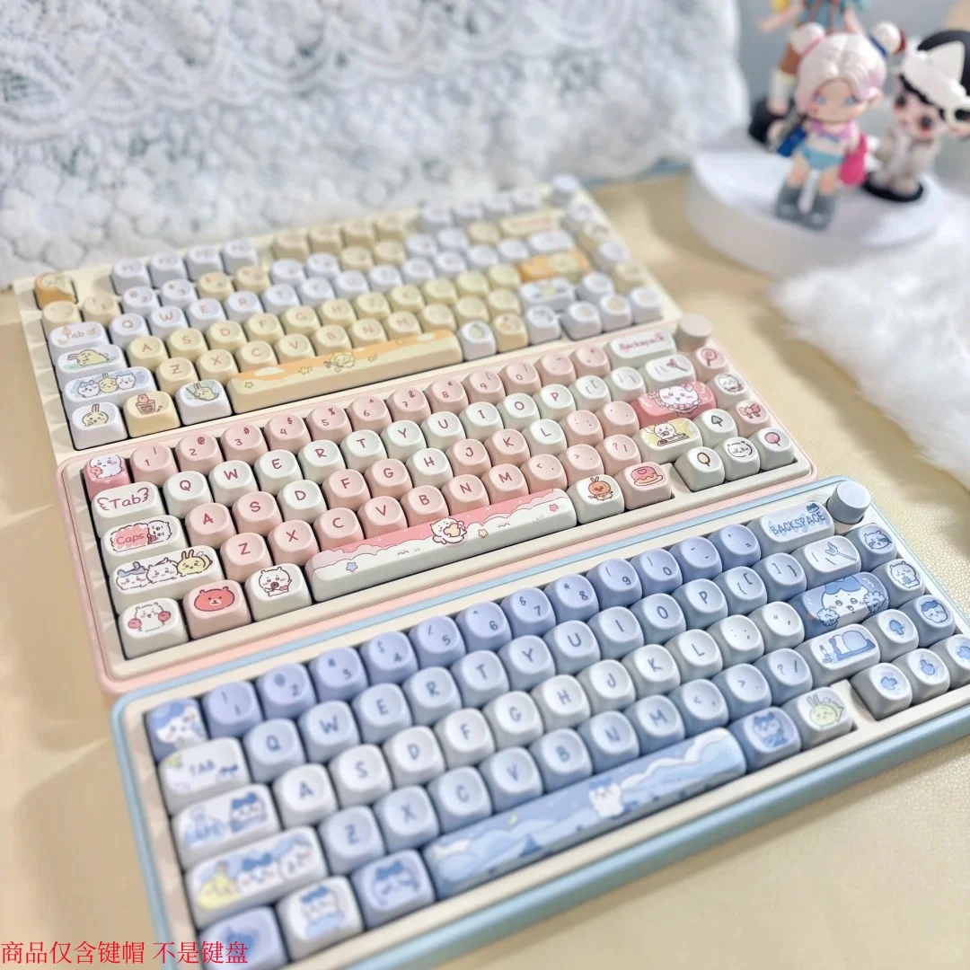 Kawaii Cat Keycaps Set PBT Sublimation MOA Profile Anime Keycaps Kawaii Keycaps for Mechanical Keyboard Accessories Girl Gifts
Kawaii Cat Keycaps Set PBT Sublimation MOA Profile Anime Keycaps Kawaii Keycaps for Mechanical Keyboard Accessories Girl Gifts