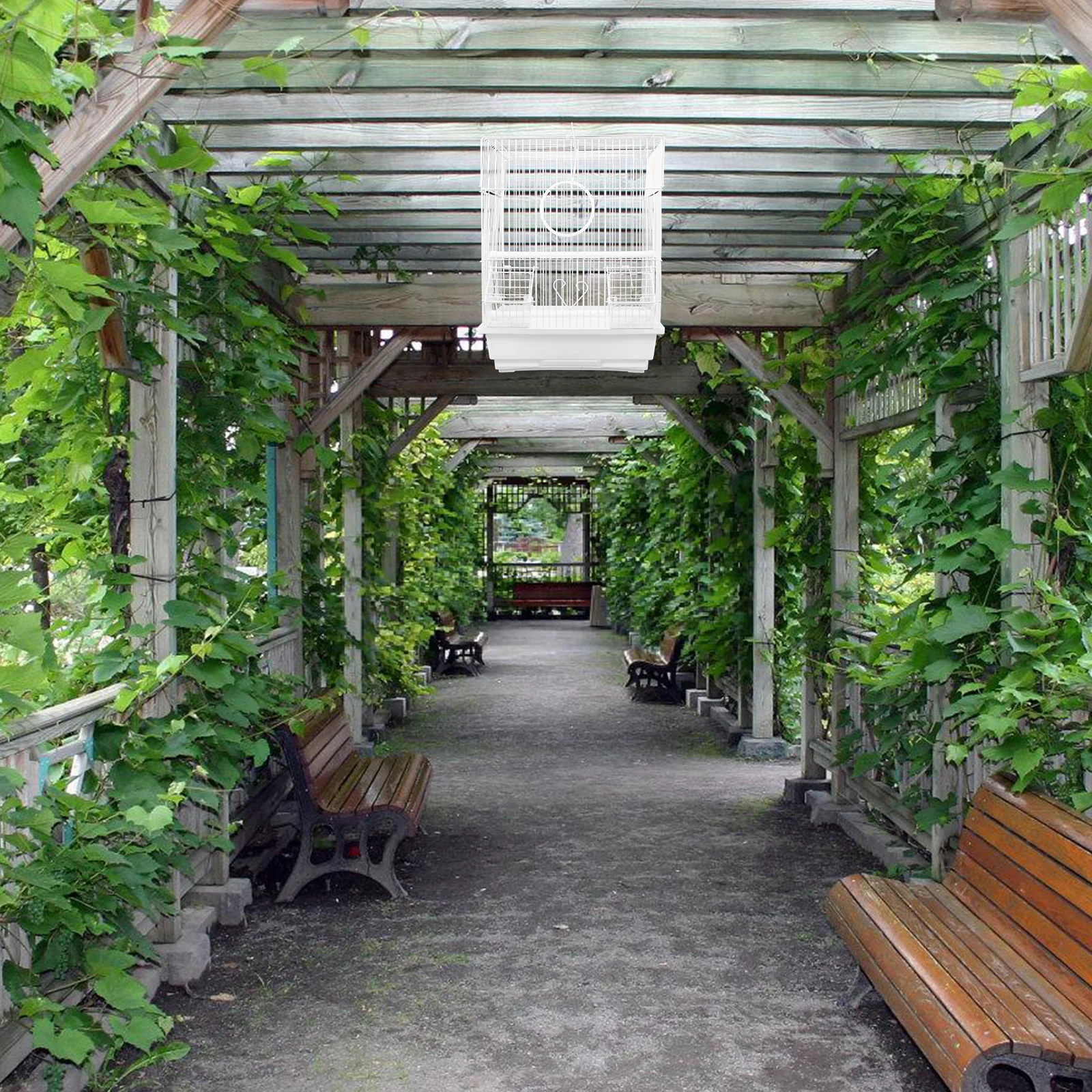 1Set Wire Cage Portable Parrot Carrier Outdoor Travel Carrying Cage for Pet Bird with Breathable Metal Design
1Set Wire Cage Portable Parrot Carrier Outdoor Travel Carrying Cage for Pet Bird with Breathable Metal Design