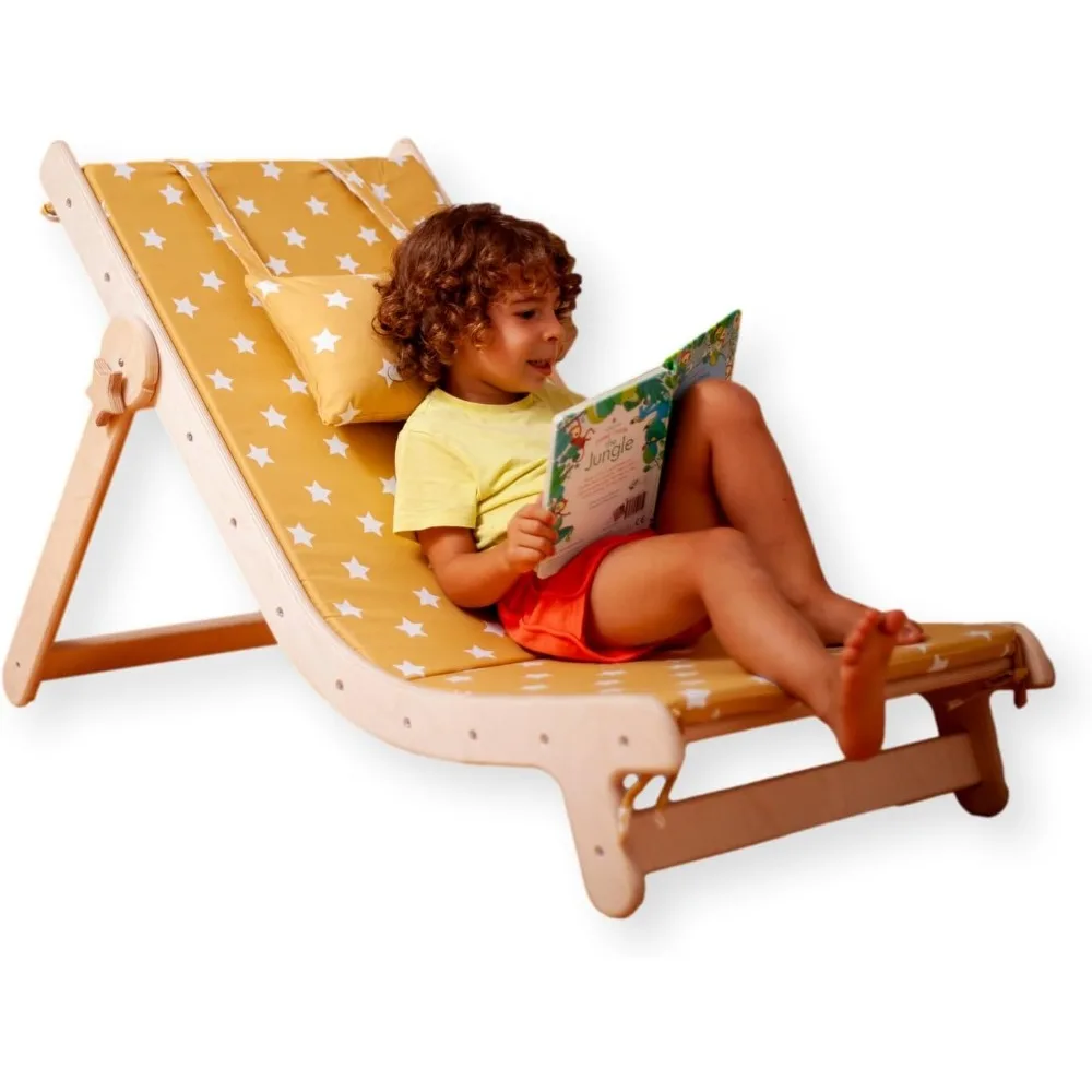 Large Wooden Lounger Garden Lounger & Relax Chair | Adjustable Folding Chair Foldable Beach Chair | Beach Chair for Children
Large Wooden Lounger Garden Lounger & Relax Chair | Adjustable Folding Chair Foldable Beach Chair | Beach Chair for Children