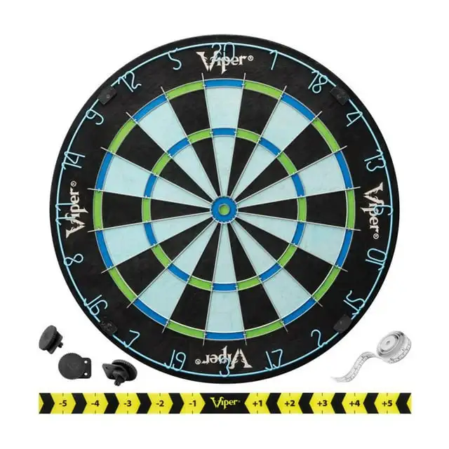 Viper 42-6009 Дартборд De Sisal De Calidad De Torneo De Tamaño Regulatorio Croma
Viper 42-6009 Дартборд De Sisal De Calidad De Torneo De Tamaño Regulatorio Croma
