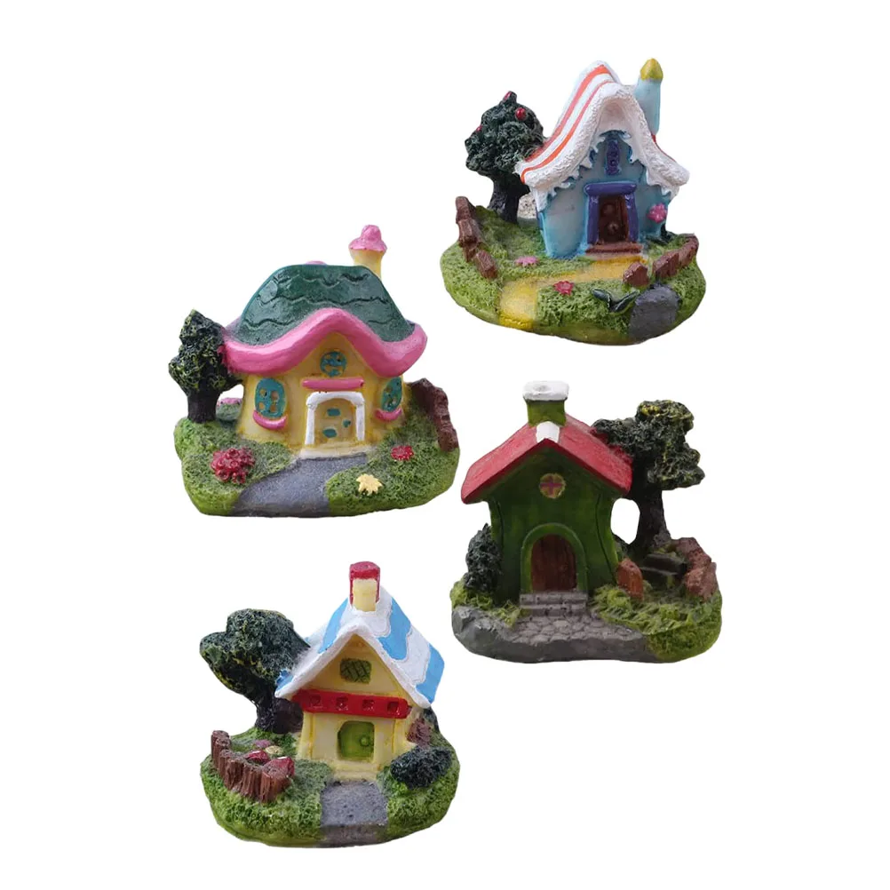 4 Pcs Resin Miniature Fairy Tale Hut Garden Decorations Durable Creative House Shape Balcony Yard Accessories Statues
4 Pcs Resin Miniature Fairy Tale Hut Garden Decorations Durable Creative House Shape Balcony Yard Accessories Statues