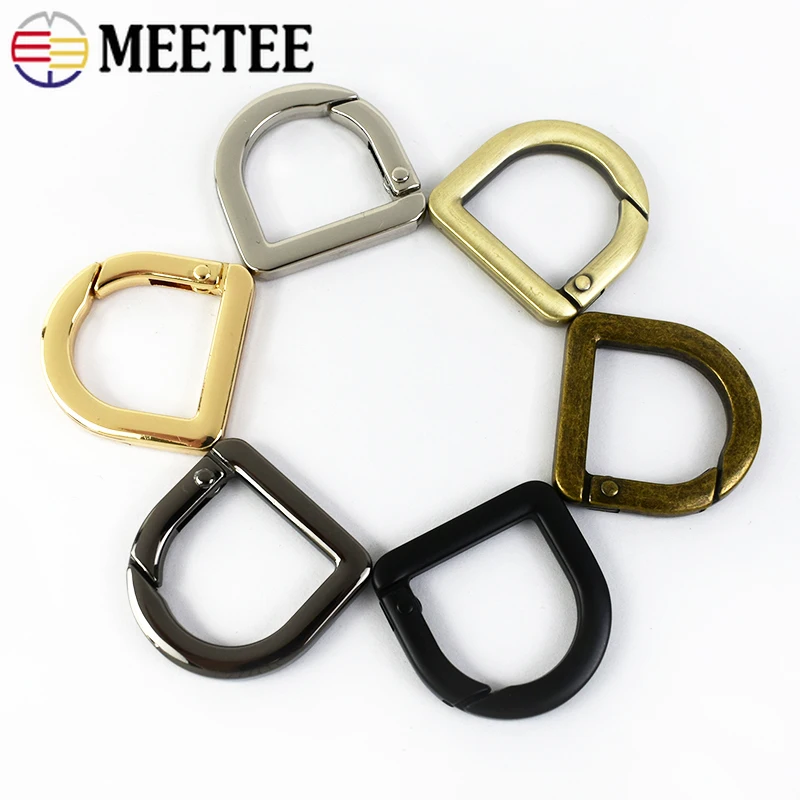 10-50Pcs Meetee 20mm D Ring Spring Buckle Metal Openable Clasp Bag Strap Keychain Connector Hook Handbag DIY Hardware Accessory
10-50Pcs Meetee 20mm D Ring Spring Buckle Metal Openable Clasp Bag Strap Keychain Connector Hook Handbag DIY Hardware Accessory