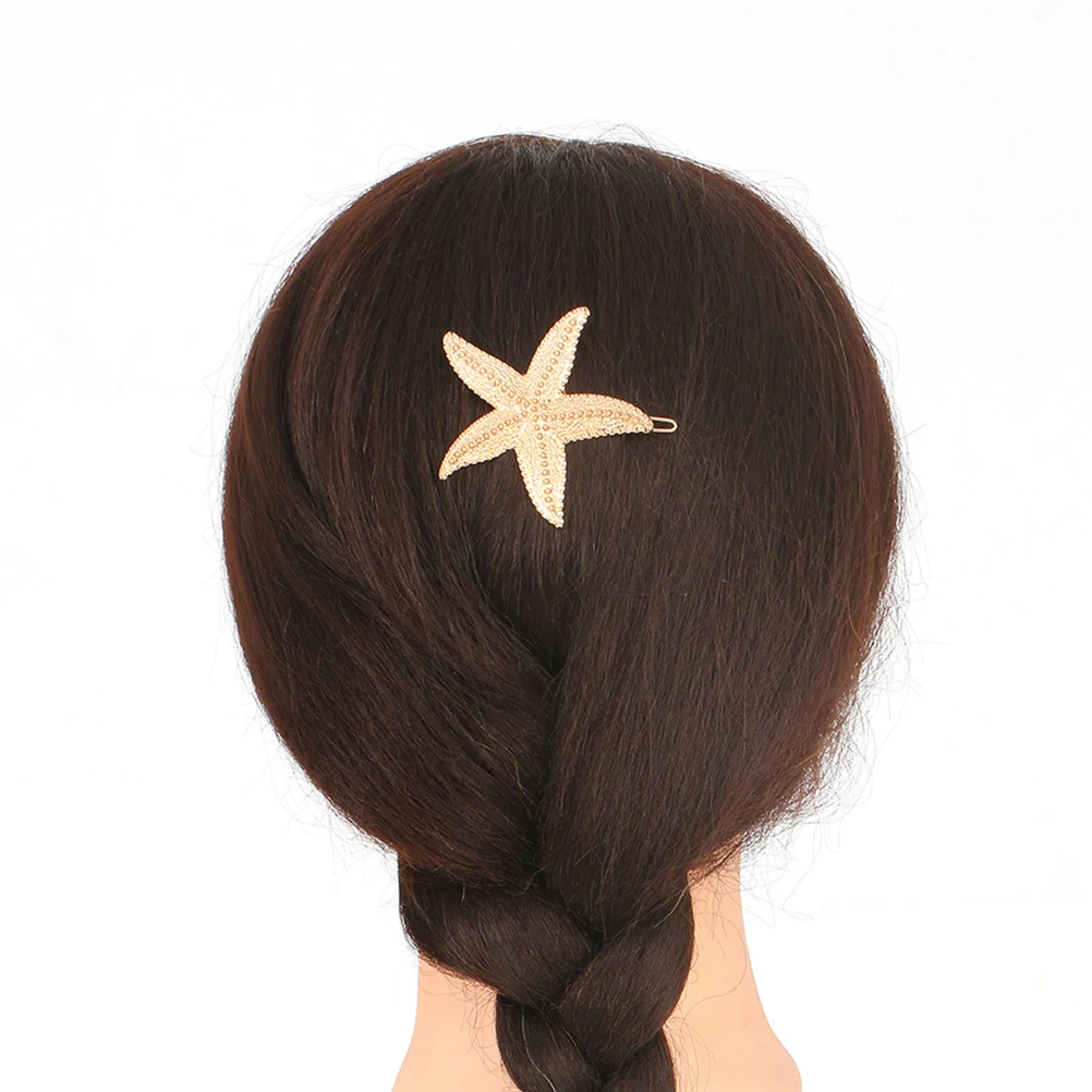4pcs Vintage Hair Clips Five-Pointed Star Barrette Golden Minimalist Strong Hold Hair Accessories For Party Wedding Daily Wear
4pcs Vintage Hair Clips Five-Pointed Star Barrette Golden Minimalist Strong Hold Hair Accessories For Party Wedding Daily Wear