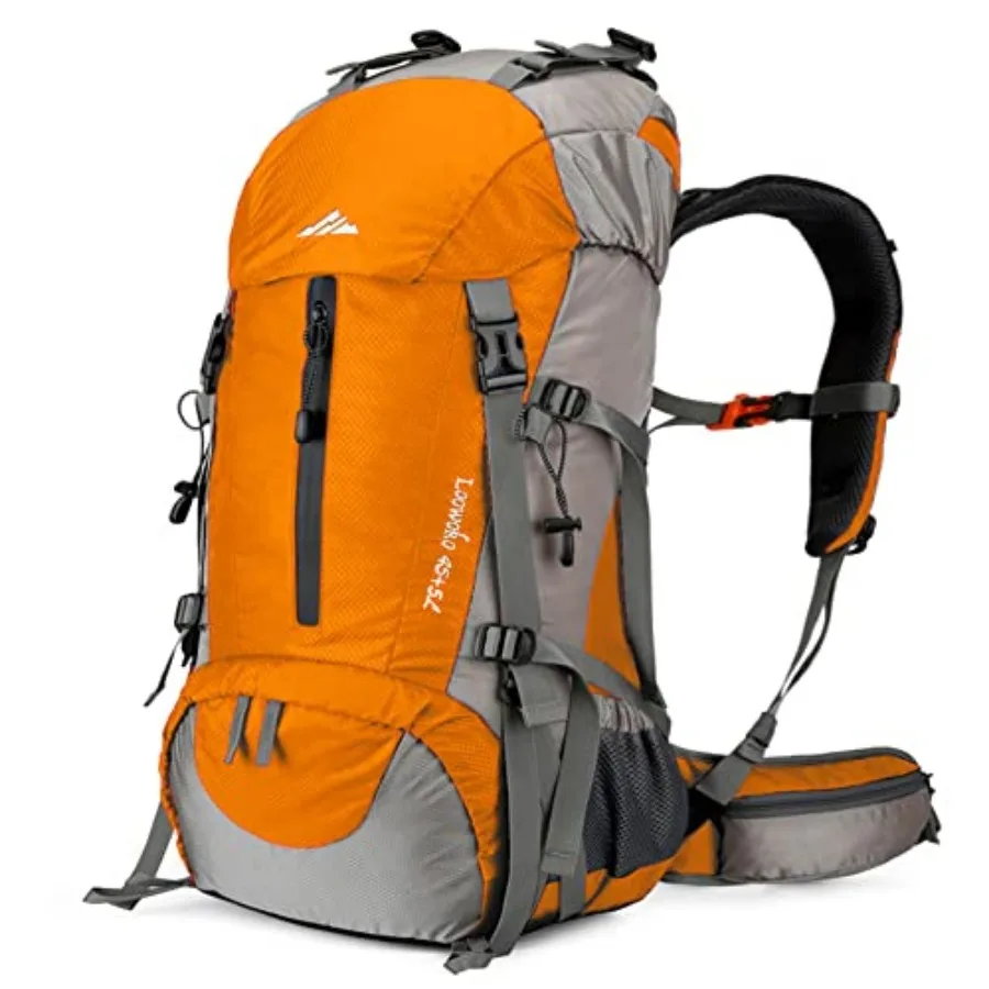Loowoko 50L Hiking Backpack, Waterproof Camping Essentials Bag with Rain Cover, 45+5 L Lightweight Backpacking Back Pack
Loowoko 50L Hiking Backpack, Waterproof Camping Essentials Bag with Rain Cover, 45+5 L Lightweight Backpacking Back Pack