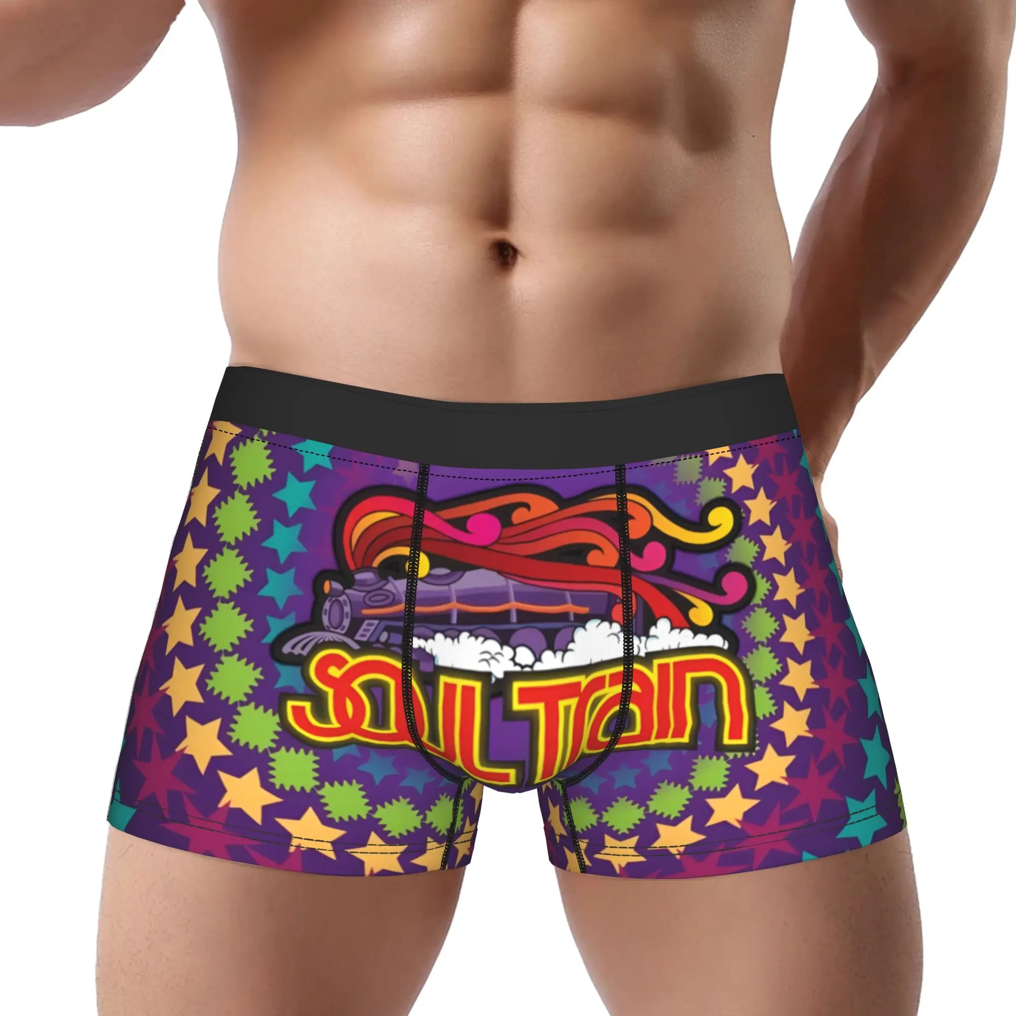 Soul Party Soul Train Underpants Homme Panties Man Underwear Comfortable Shorts Boxer Briefs
Soul Party Soul Train Underpants Homme Panties Man Underwear Comfortable Shorts Boxer Briefs