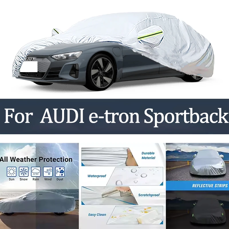 For AUDI E-tronSportback Car Cover Outdoor Protection Covers Snow Sunshade Waterproof Dustproof Exterior UV Car Accessories Auto
For AUDI E-tronSportback Car Cover Outdoor Protection Covers Snow Sunshade Waterproof Dustproof Exterior UV Car Accessories Auto
