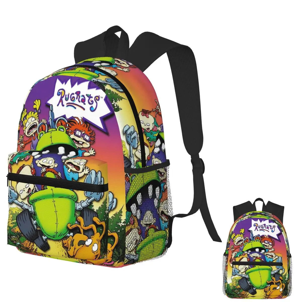 Cartoon Rugrats Student Backpack School Bag Hiking Travel Daypack for Boys Girls Fashion Bookbag Shoulder Bags
Cartoon Rugrats Student Backpack School Bag Hiking Travel Daypack for Boys Girls Fashion Bookbag Shoulder Bags