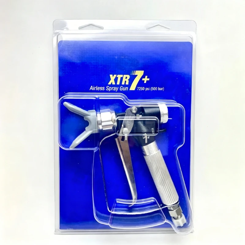 Airless Spray Gun XTR-7 7250 psi (500 bar) 4-Finger Trigger Airless Paint Spray Accessories
Airless Spray Gun XTR-7 7250 psi (500 bar) 4-Finger Trigger Airless Paint Spray Accessories