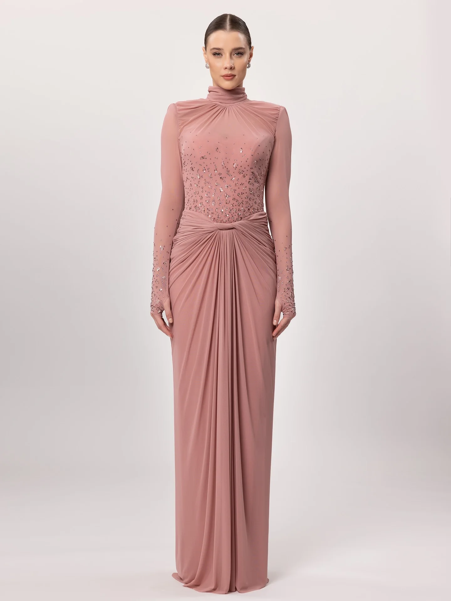 Elegent Tulle Beading Pleat Purple Ball Sequined Flower A-line High Collar Floor-Length Evening Dresses Customized
Elegent Tulle Beading Pleat Purple Ball Sequined Flower A-line High Collar Floor-Length Evening Dresses Customized