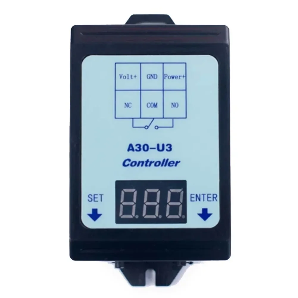 Voltage Control Timer Relay with Adjustable Delay from 0s to 999s DC6~80V and 30A Load Management Capabilities
Voltage Control Timer Relay with Adjustable Delay from 0s to 999s DC6~80V and 30A Load Management Capabilities