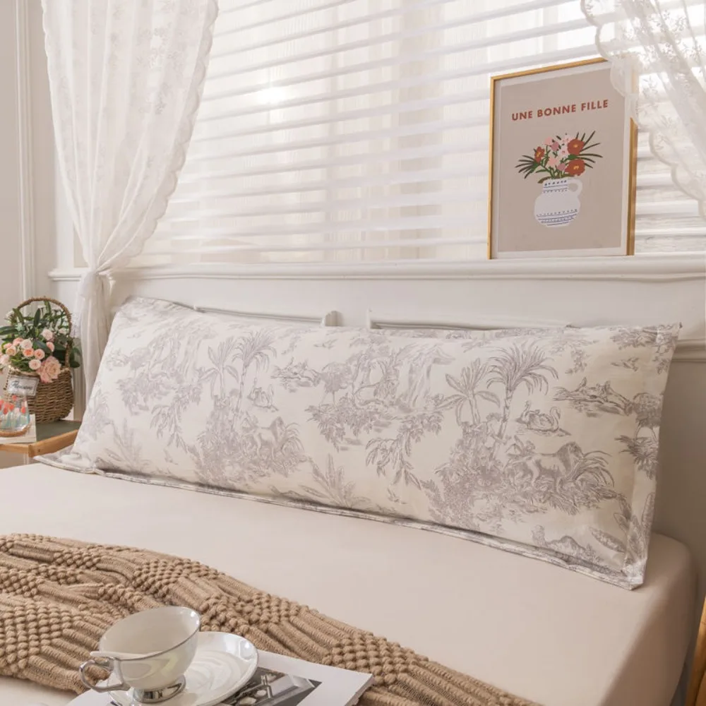 Durable One Piece Flower Couple Pillowcase Rectangular Extended Long Pillow Case Cotton Skin-friendly Pillowslip Bedroom
Durable One Piece Flower Couple Pillowcase Rectangular Extended Long Pillow Case Cotton Skin-friendly Pillowslip Bedroom
