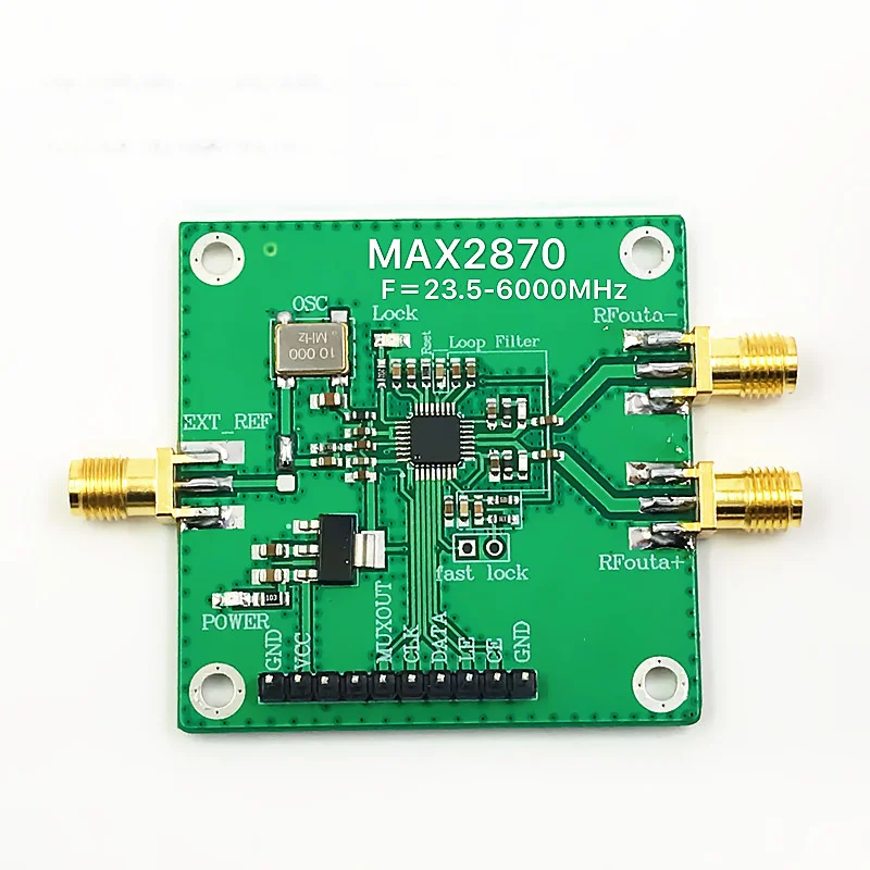 MAX2870 23,5 МГц-6 ГГц, фазоблокированная петля, источник радиосигнала, телефон
MAX2870 23,5 МГц-6 ГГц, фазоблокированная петля, источник радиосигнала, телефон