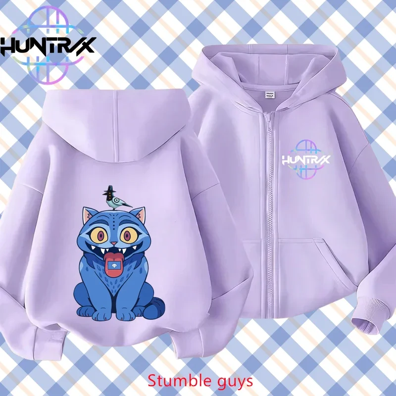 2026 New Kpop Demon Hunters Kids Purple Zip Hoodie Spring Autumn Boys Girls Fashion Casual Clothes
2026 New Kpop Demon Hunters Kids Purple Zip Hoodie Spring Autumn Boys Girls Fashion Casual Clothes