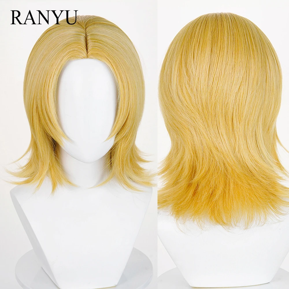 Blonde Short Straight Synthetic Middle Part Wigs Anime Game Cosplay Fluffy Wig Heat Resistant for Daily Party
Blonde Short Straight Synthetic Middle Part Wigs Anime Game Cosplay Fluffy Wig Heat Resistant for Daily Party