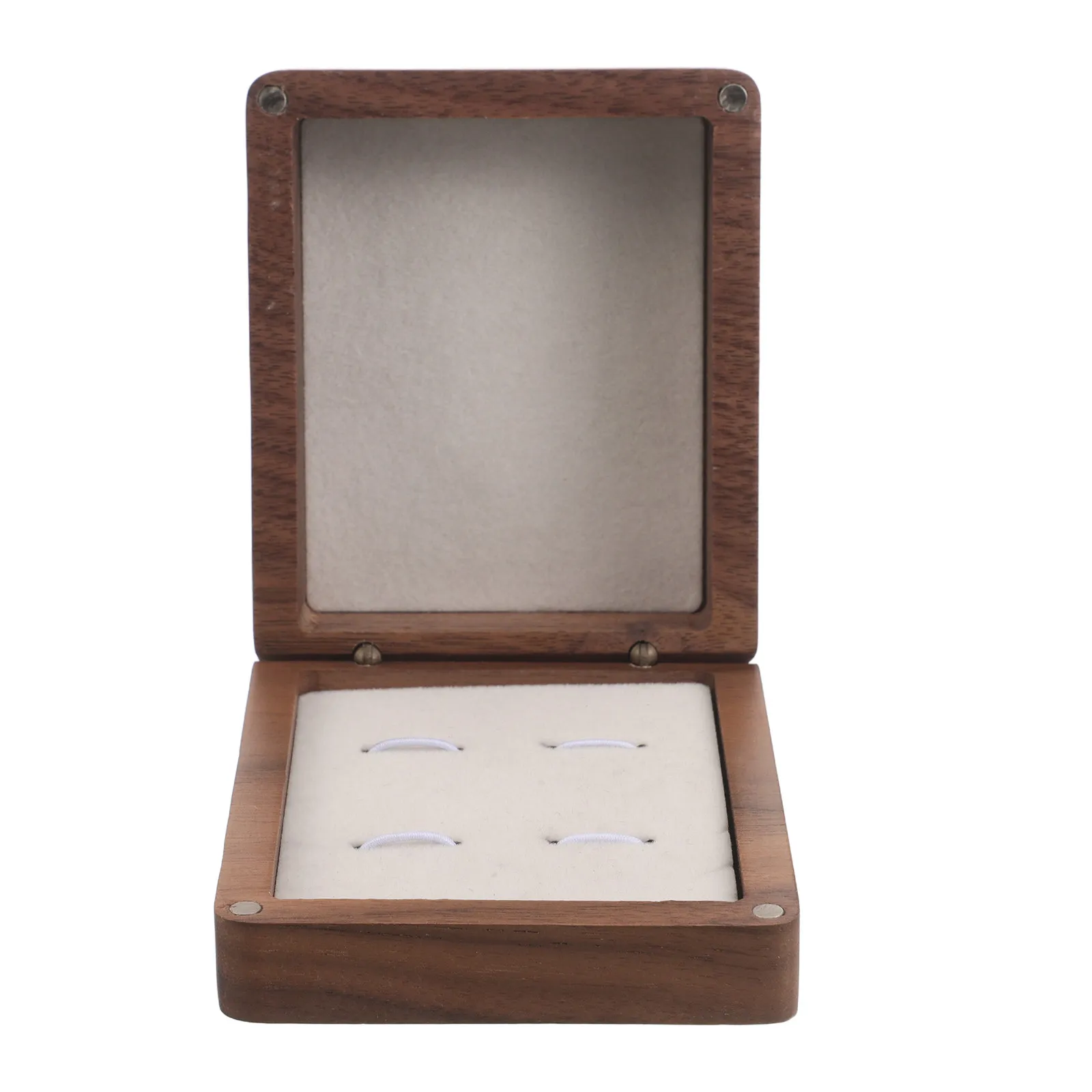 Wooden Black Walnut Cufflinks Display Organizer Portable Jewelry Box for Men's Rings Tie Clips Accessories Boxes for Cufflinks
Wooden Black Walnut Cufflinks Display Organizer Portable Jewelry Box for Men's Rings Tie Clips Accessories Boxes for Cufflinks