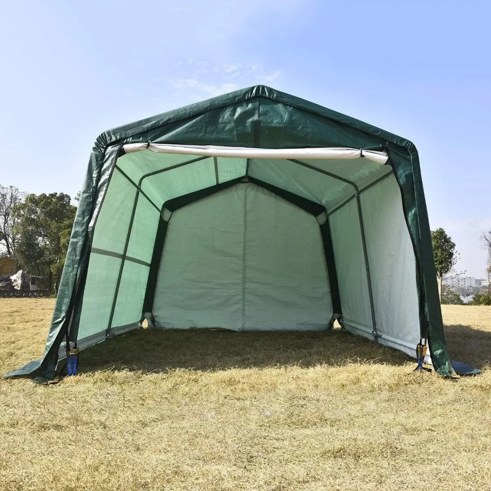 10x10x8ft Portable Outdoor Car Garage,Storage Shed Canopy for Cars For cars, boats, and pickup trucks,Carport Auto Shelter
10x10x8ft Portable Outdoor Car Garage,Storage Shed Canopy for Cars For cars, boats, and pickup trucks,Carport Auto Shelter