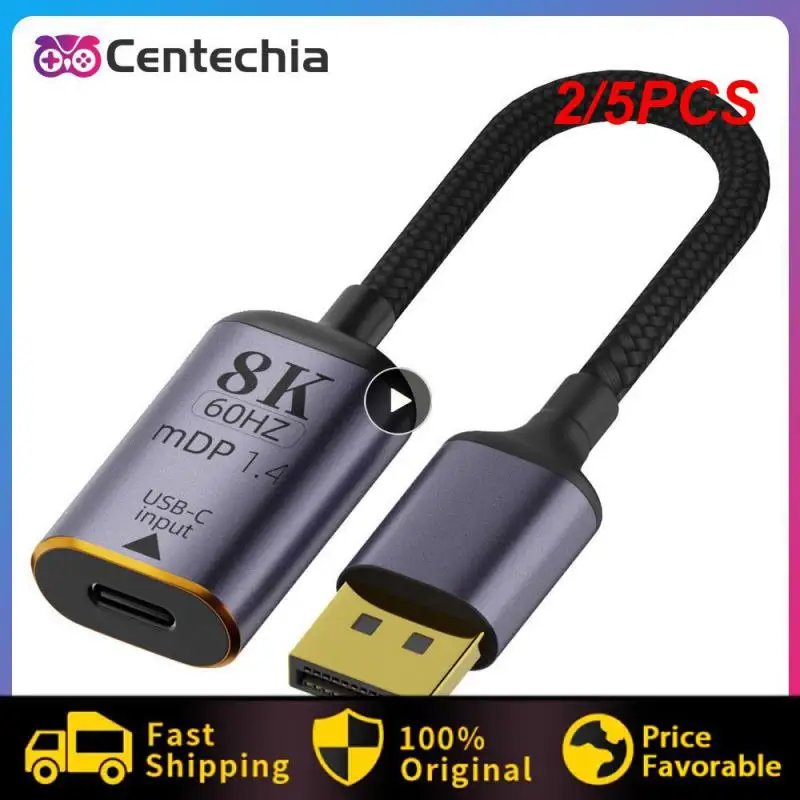 2/5 шт. Премиум 8K 60 Гц HDMI-совместимый адаптер для фото видео Type-C к DP/Mini DP конвертер штырь-гнездо для ноутбука тв
2/5 шт. Премиум 8K 60 Гц HDMI-совместимый адаптер для фото видео Type-C к DP/Mini DP конвертер штырь-гнездо для ноутбука тв