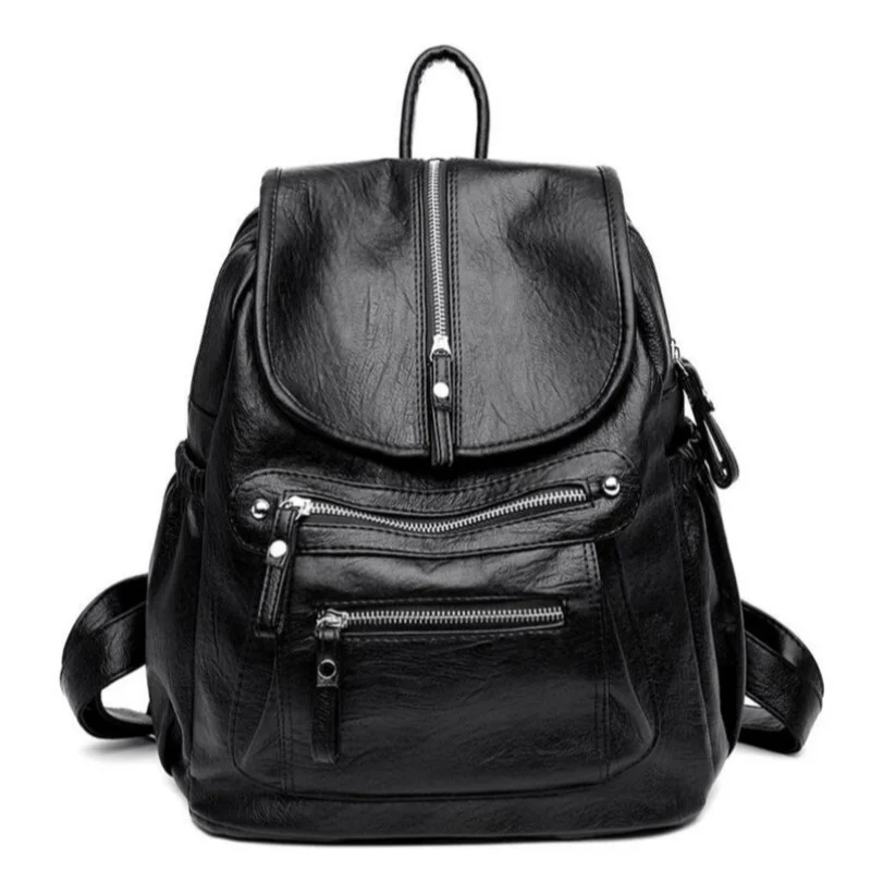 Women High quality leather Backpacks Vintage Female Shoulder Bag Sac a Dos Travel Ladies Bagpack Mochilas School Bags For Girls
Women High quality leather Backpacks Vintage Female Shoulder Bag Sac a Dos Travel Ladies Bagpack Mochilas School Bags For Girls