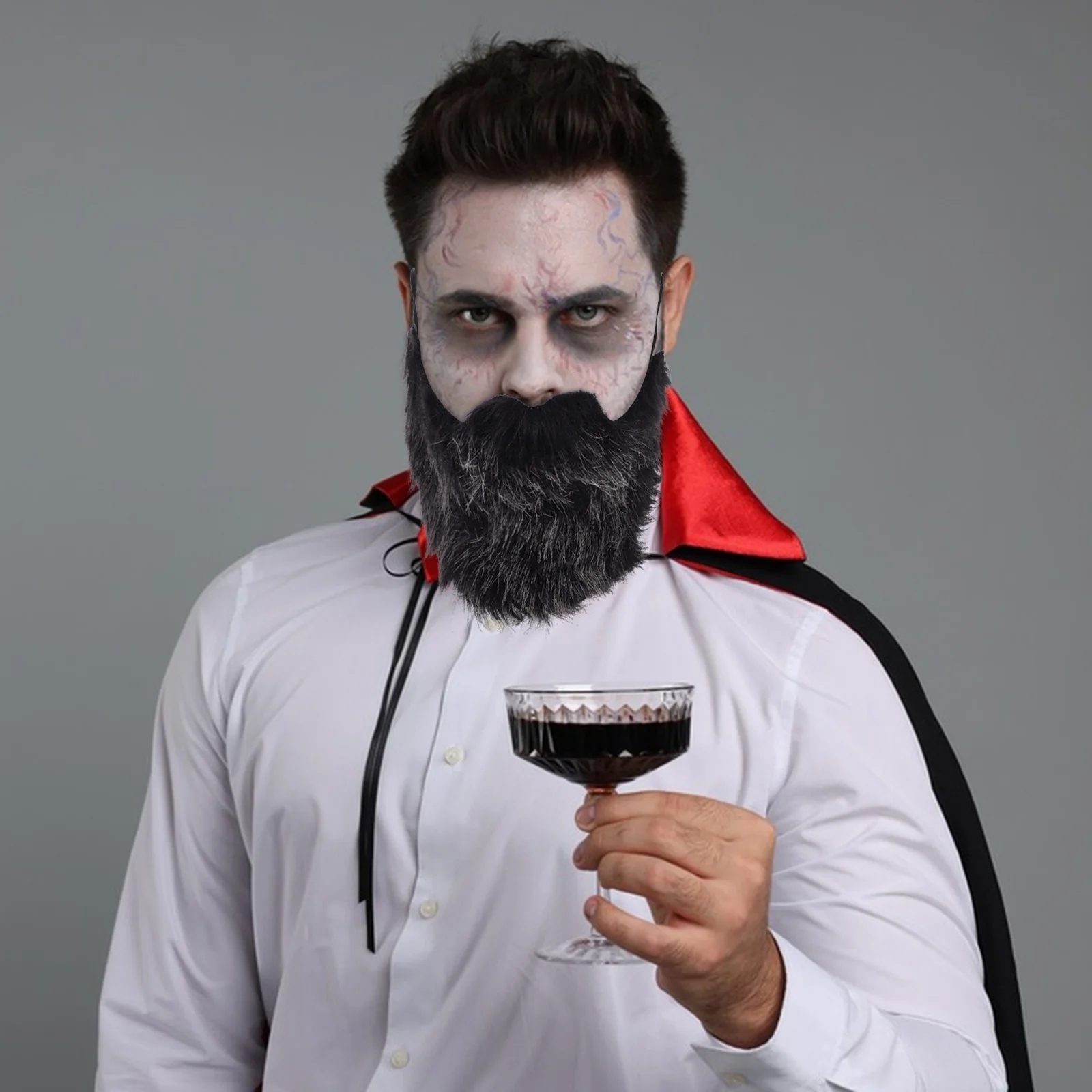 1Set Realistic Fake Beard Mustache Costume Facial Hair Prop Halloween Party Supply Pirate Beard Costume Facial Hair 
1Set Realistic Fake Beard Mustache Costume Facial Hair Prop Halloween Party Supply Pirate Beard Costume Facial Hair