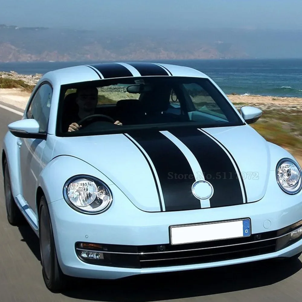 Car Styling Vinyl Decals Stickers For Volkswagen Beetle A5 2011-2018 Accessories Hood Bonnet Roof Rear Trunk Stripes Kit
Car Styling Vinyl Decals Stickers For Volkswagen Beetle A5 2011-2018 Accessories Hood Bonnet Roof Rear Trunk Stripes Kit