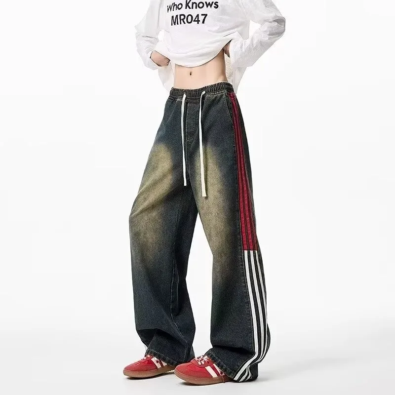 Men's Jeans Loose Fit Straight Leg Pants American Styles Vintage Washing Denim Pants High Street Brand Spring Autumn Men's Jeans
Men's Jeans Loose Fit Straight Leg Pants American Styles Vintage Washing Denim Pants High Street Brand Spring Autumn Men's Jeans