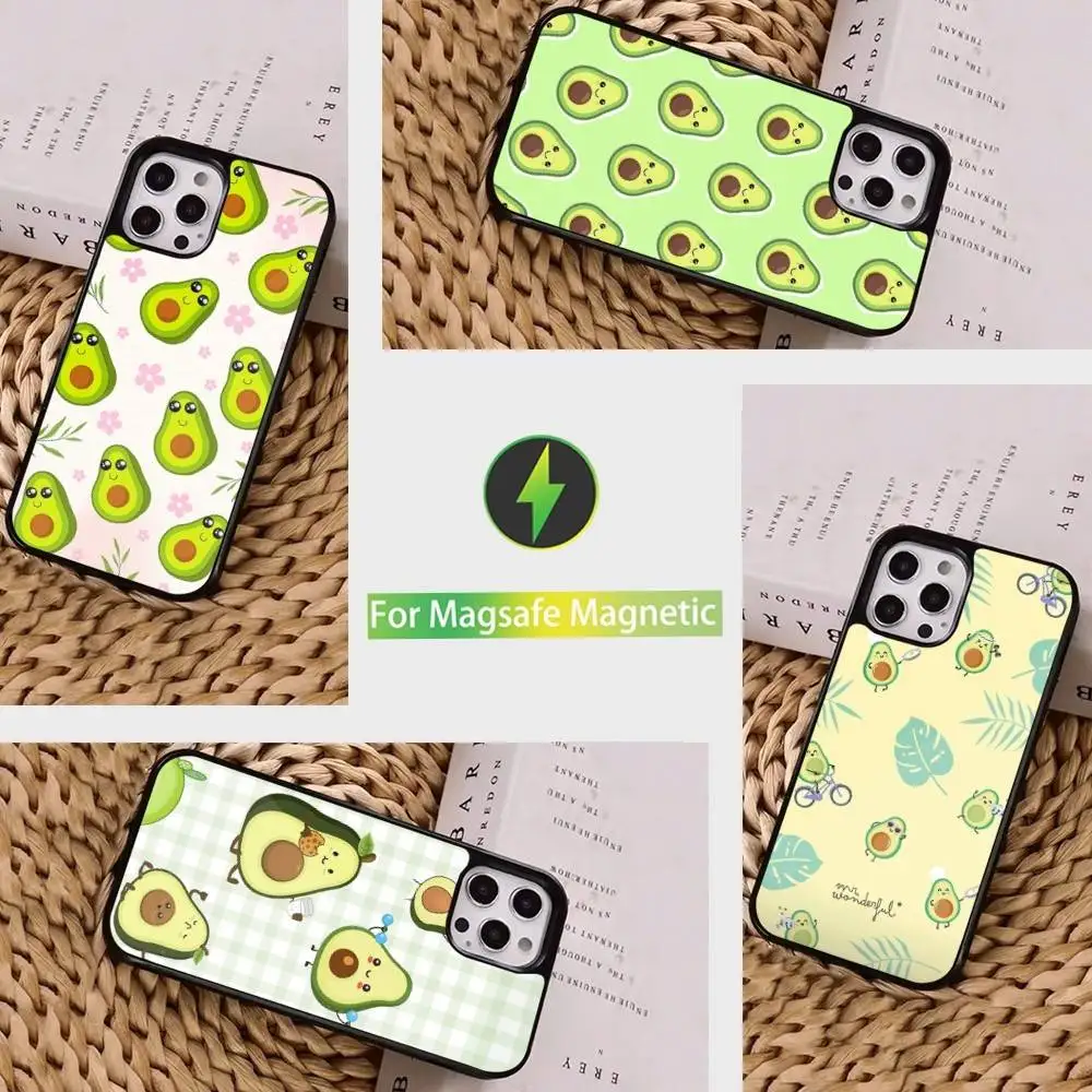 Avocado Cartoon Phone Case For iPhone 16,15,14,13,12,11,Pro,Max,Plus,Mini, Magsafe,Magnetic Wireless Charging Case 
Avocado Cartoon Phone Case For iPhone 16,15,14,13,12,11,Pro,Max,Plus,Mini, Magsafe,Magnetic Wireless Charging Case