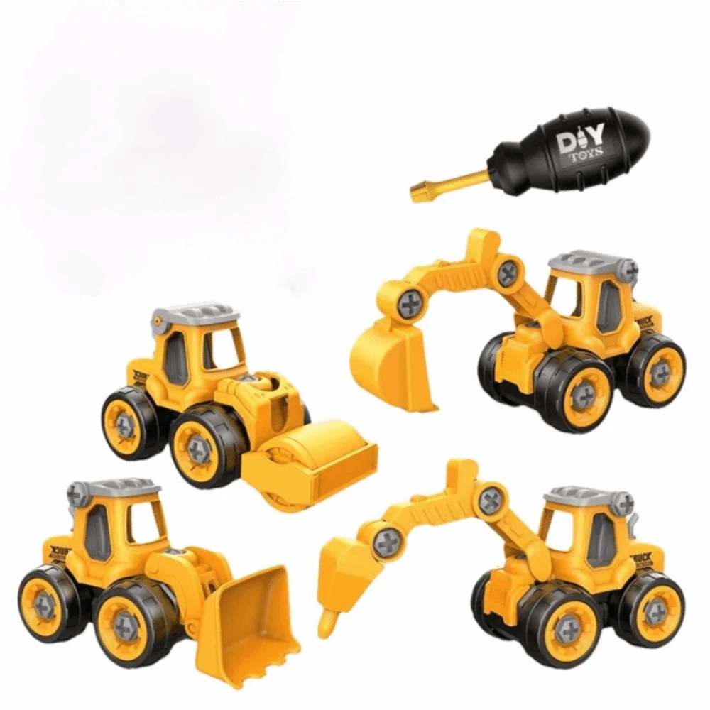 Removable Screw Assembly DIY Disassembly Engineering Car Children Gits Disassembly Function Removable Engineering Vehicle
Removable Screw Assembly DIY Disassembly Engineering Car Children Gits Disassembly Function Removable Engineering Vehicle