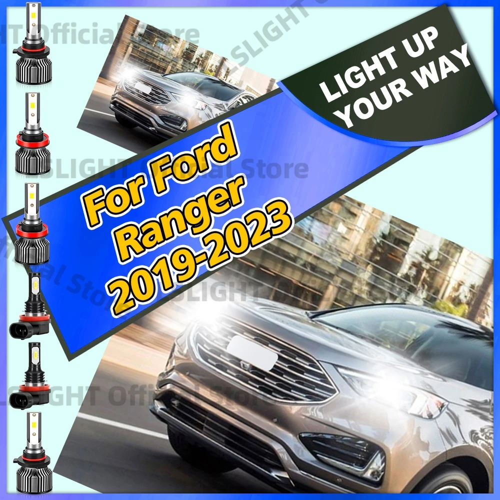 2/6x For Ford Ranger 2019 2020 2021 2022 2023 - High Low Beam 20000LM Headlights 6000K 12V Fog Lamps Accessories
2/6x For Ford Ranger 2019 2020 2021 2022 2023 - High Low Beam 20000LM Headlights 6000K 12V Fog Lamps Accessories