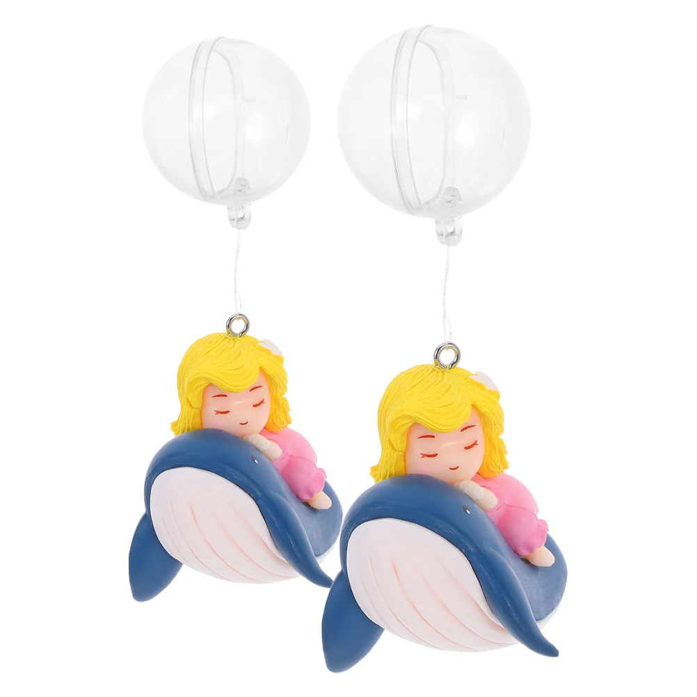 2 Pcs Whale Riding Girl Ornaments Fish Tank Diver Cartoon Divers Aquarium Decorations
2 Pcs Whale Riding Girl Ornaments Fish Tank Diver Cartoon Divers Aquarium Decorations
