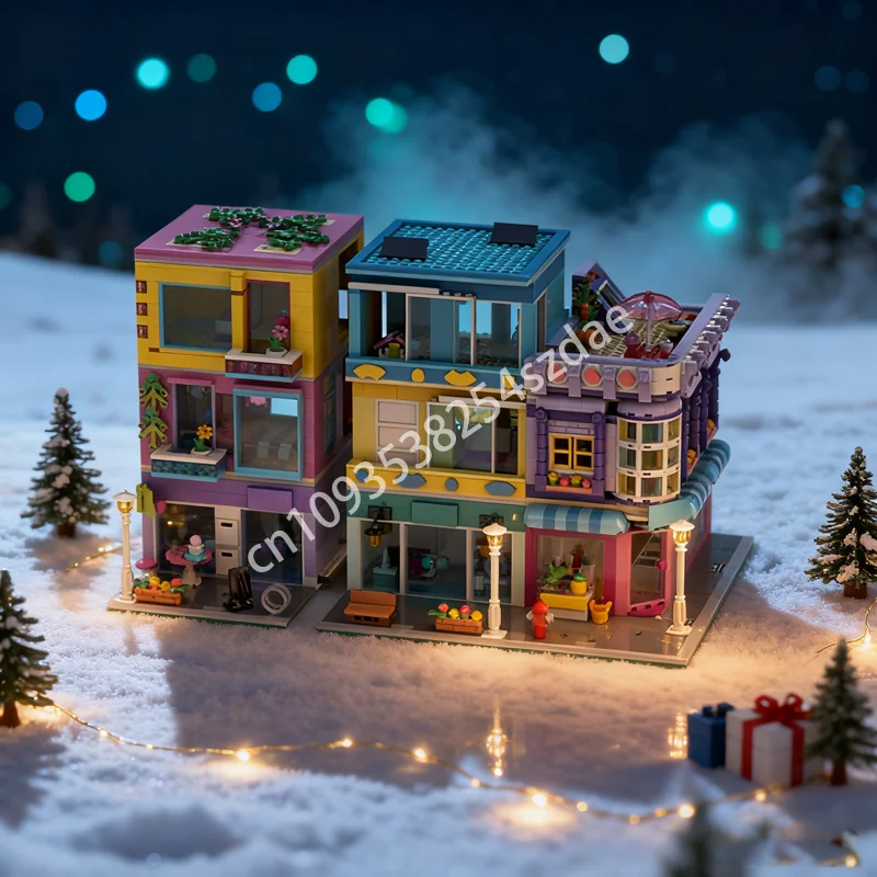2544pcs MOC Friendse Street Modular Modulared Model Building Blocks Architecture DIY Idea Christmas Gifts Education Toy Birthday
2544pcs MOC Friendse Street Modular Modulared Model Building Blocks Architecture DIY Idea Christmas Gifts Education Toy Birthday