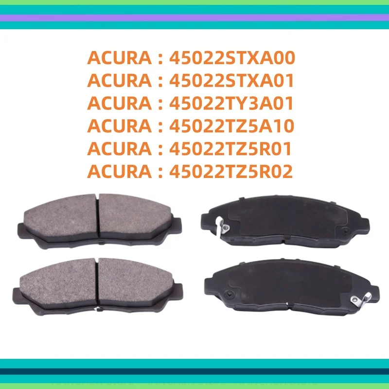 For Acura MDX(YD2, YD4)ZDX(YB), front brake pads, 45022STXA00, 45022STXA01, 45022TY3A01/auto parts YZ04019
For Acura MDX(YD2, YD4)ZDX(YB), front brake pads, 45022STXA00, 45022STXA01, 45022TY3A01/auto parts YZ04019