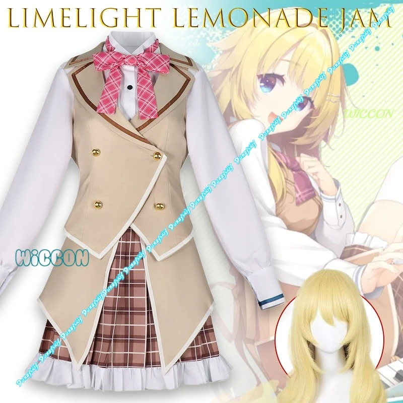 LimeLight Lemonade Jam Shimai Tsukimi Cosplay Costume Full Set Anime Game Character Roleplay Outfit For Women Outfit For Women
LimeLight Lemonade Jam Shimai Tsukimi Cosplay Costume Full Set Anime Game Character Roleplay Outfit For Women Outfit For Women