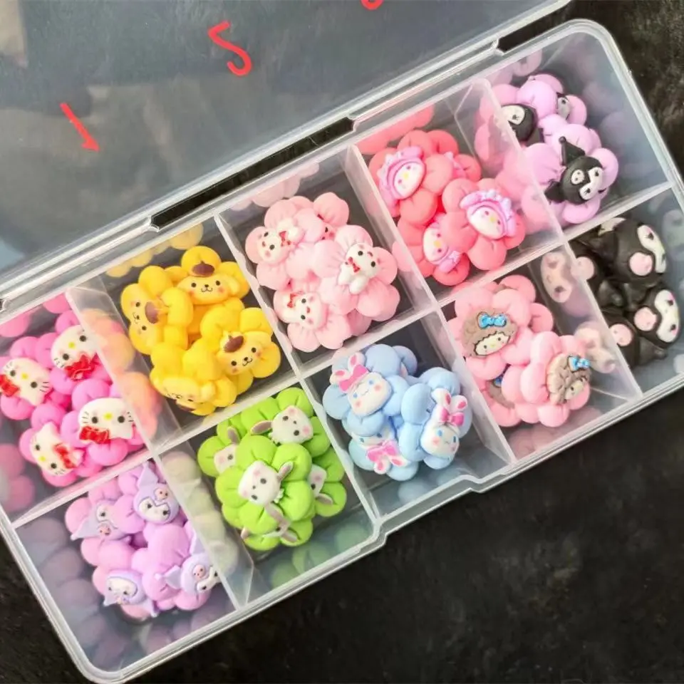Sanrioed Cartoon Hello Kitty Kuromi Resin Cabochon Scrapbooking Material Children DIY Crafts Home Decoration Accessories
Sanrioed Cartoon Hello Kitty Kuromi Resin Cabochon Scrapbooking Material Children DIY Crafts Home Decoration Accessories