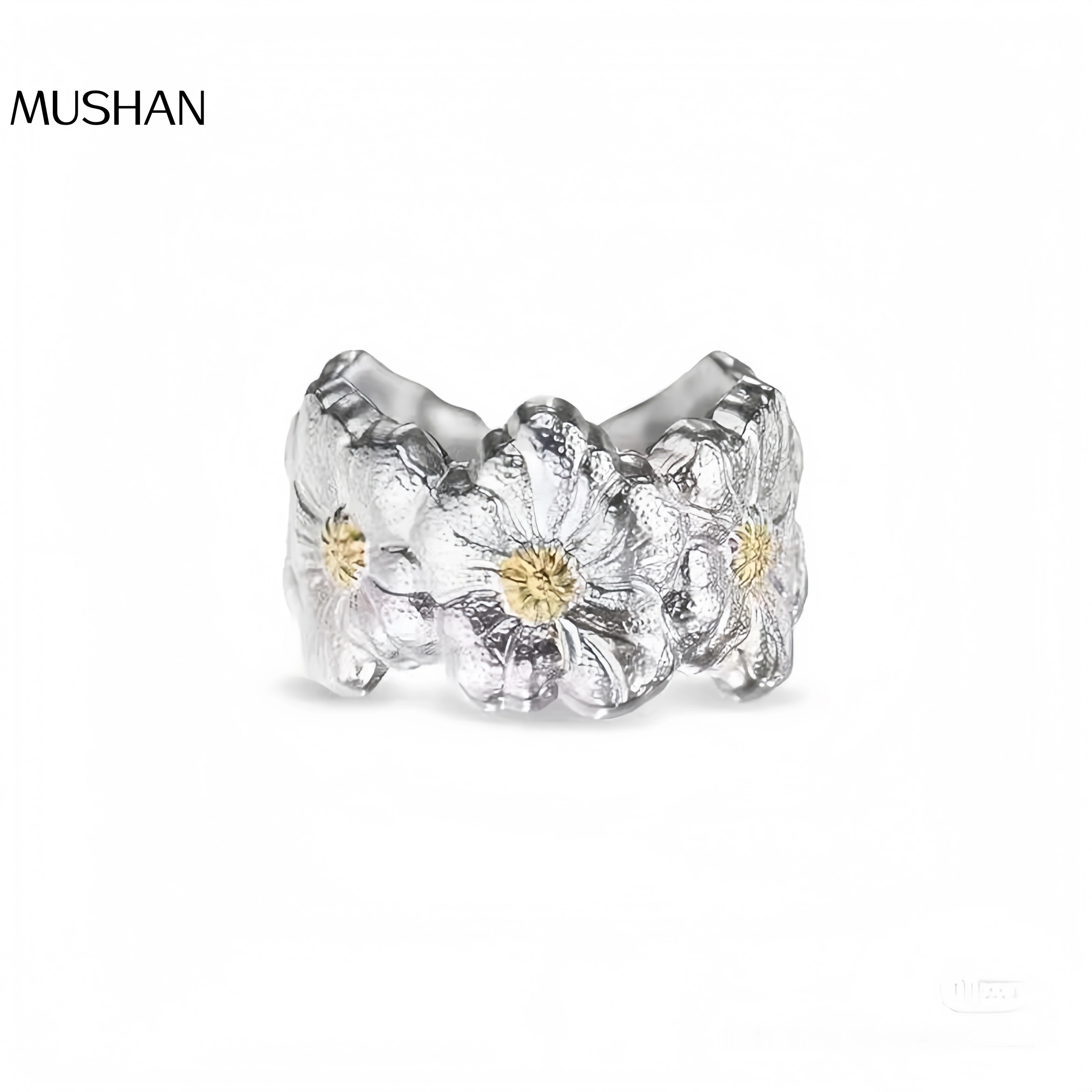 Mushan Luxury Brand The Cross-Border Best-Selling Daisy Gardenia Silver Ring Has Become A Bestseller On Xiaohongshu
Mushan Luxury Brand The Cross-Border Best-Selling Daisy Gardenia Silver Ring Has Become A Bestseller On Xiaohongshu