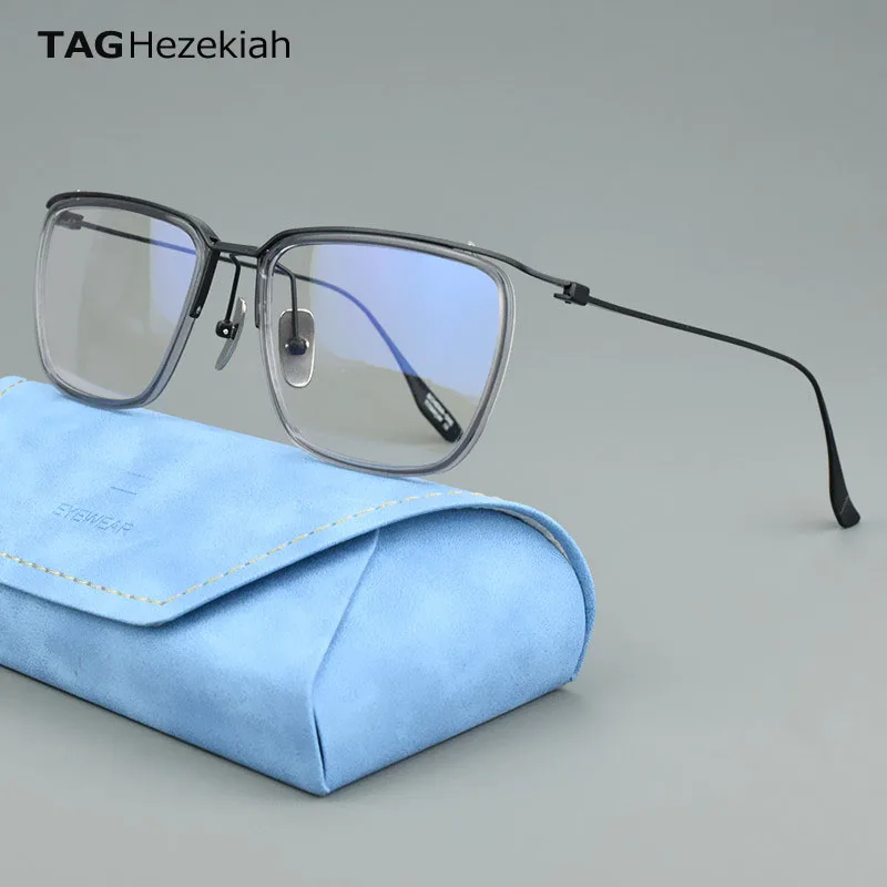 Luxury brand Square Pure titanium optical glasses frame glasses Retro women's glasses frame men's myopia glasses reading DTX-106
Luxury brand Square Pure titanium optical glasses frame glasses Retro women's glasses frame men's myopia glasses reading DTX-106