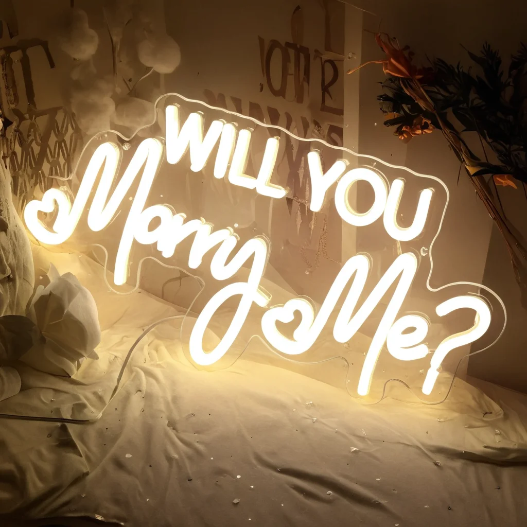Will You Marry Me Neon Sign Wedding Decorations Lights LED Neon Sign For Wedding Engagement Aesthetics Room Decorations Lights
Will You Marry Me Neon Sign Wedding Decorations Lights LED Neon Sign For Wedding Engagement Aesthetics Room Decorations Lights