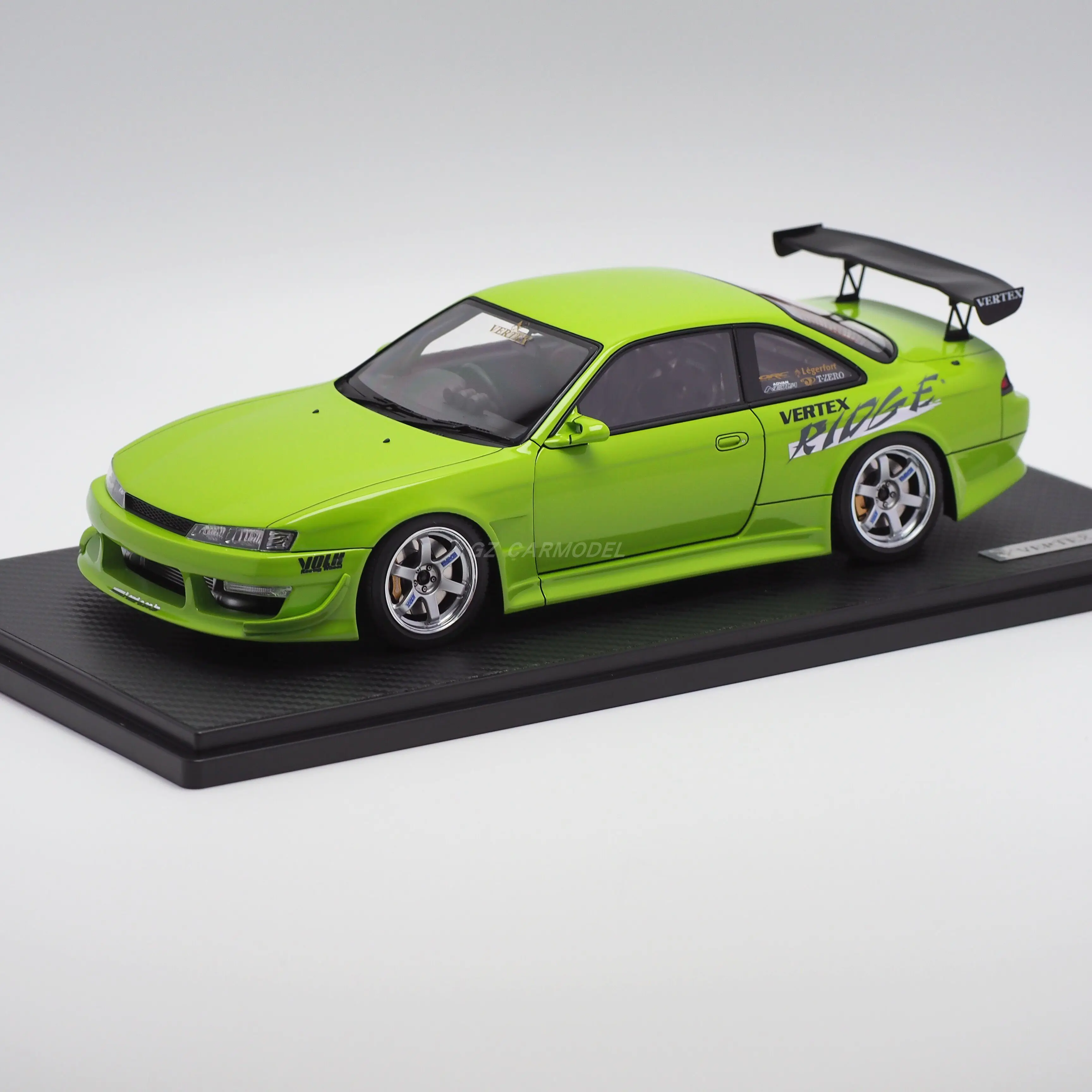 IG 1:18 VERTEX S14 Silvia Yellow Green IG3086 Simulation Limited Edition Resin Metal Static Car Model Toy Gift
IG 1:18 VERTEX S14 Silvia Yellow Green IG3086 Simulation Limited Edition Resin Metal Static Car Model Toy Gift
