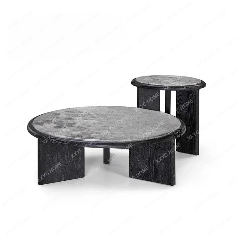 light luxury solid wood coffee table minimalist household high-end creative marble coffee table combination
light luxury solid wood coffee table minimalist household high-end creative marble coffee table combination